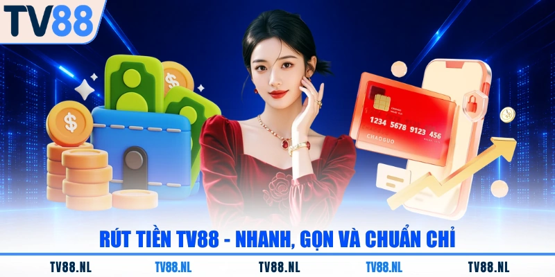 Rút tiền TV88 - nhanh, gọn và chuẩn chỉ