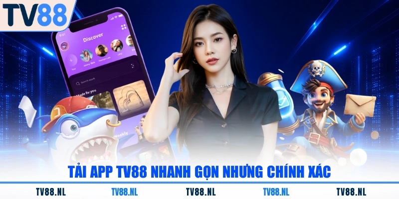 Tải app TV88 nhanh gọn nhưng chính xác